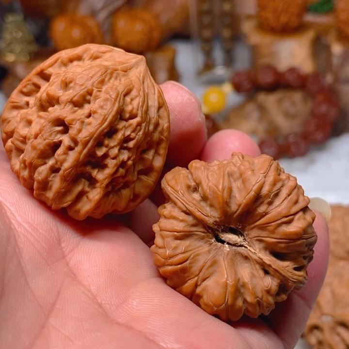 吊坠文玩核桃平谷凹底