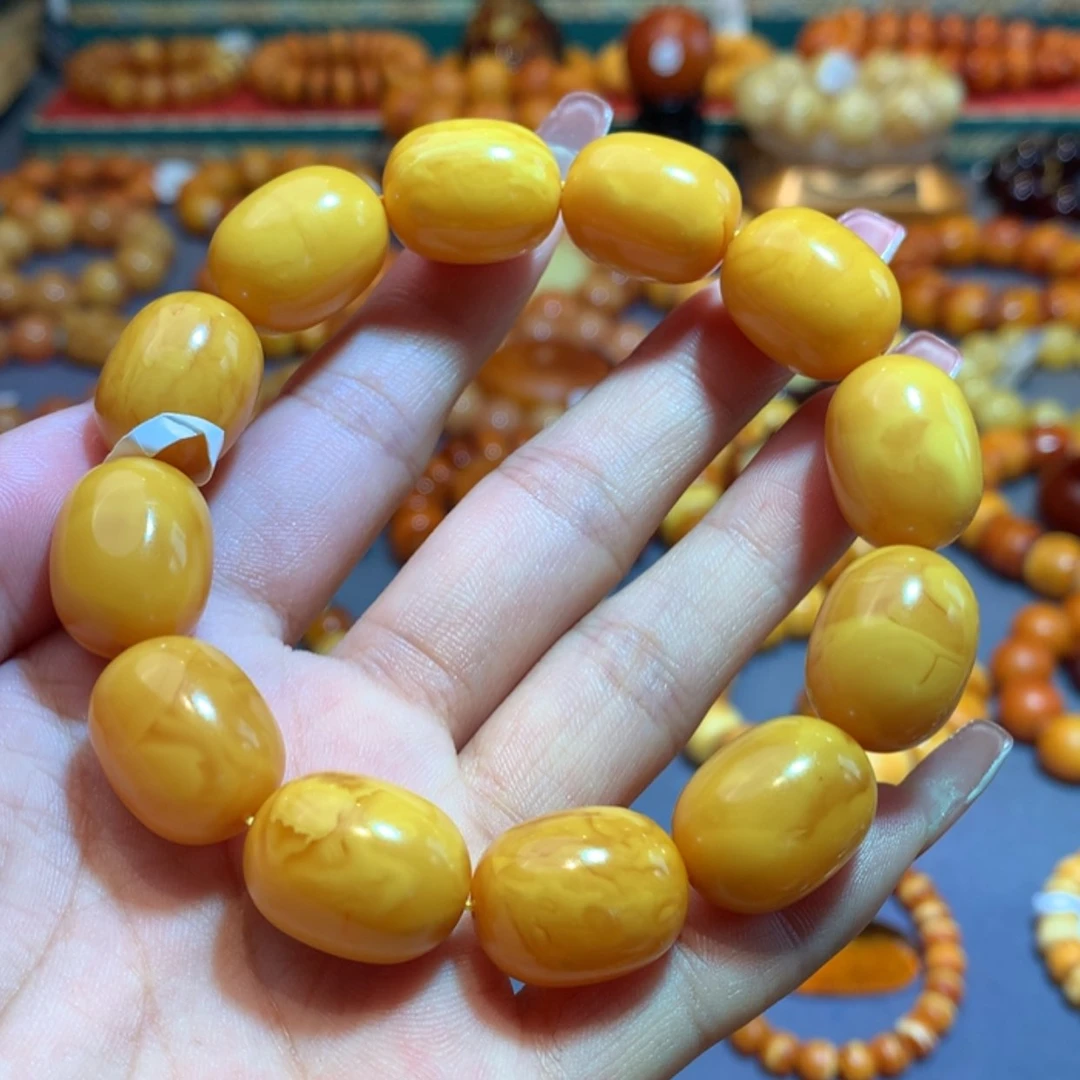 【闪购商品】未镶嵌琥珀手链蜜蜡