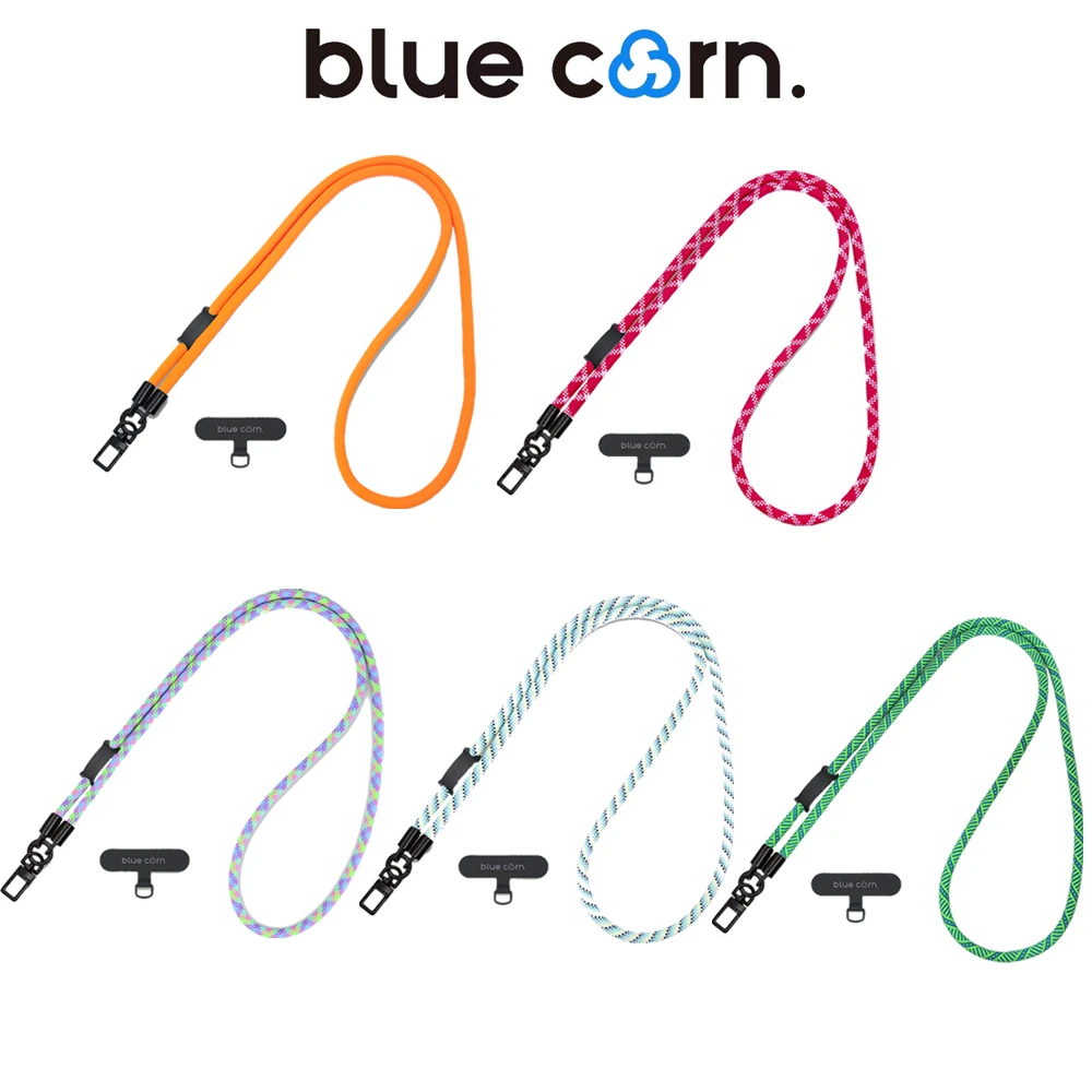【挂点绳】Bluecorn伊亚伊7mm户外露营斜挎可背挂脖肩带防丢手机绳