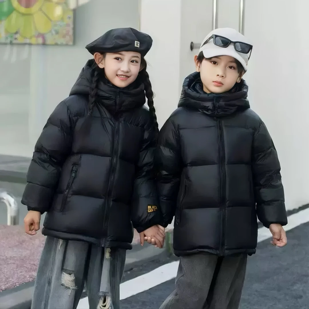 【冬季新款棉服】儿童加厚冬季连帽棉服