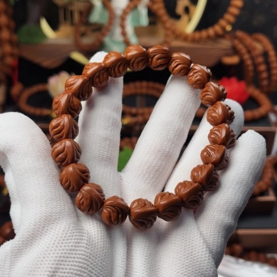 吊坠桃核陈**忘1.2新品双脊龙