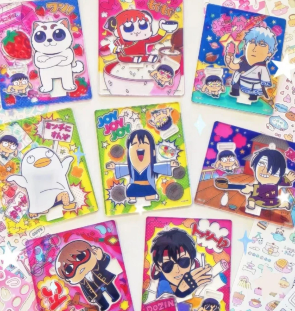 【银魂】银魂 x大川联名亚克力吉祥物立牌（盲盒代拆）   盲盒（代拆）