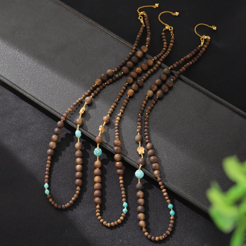 【花路】沉香DIY项链-多样性发其一