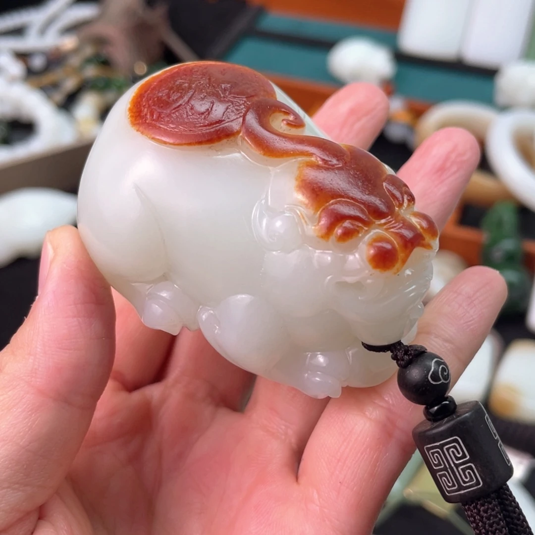 和田玉把件未镶嵌