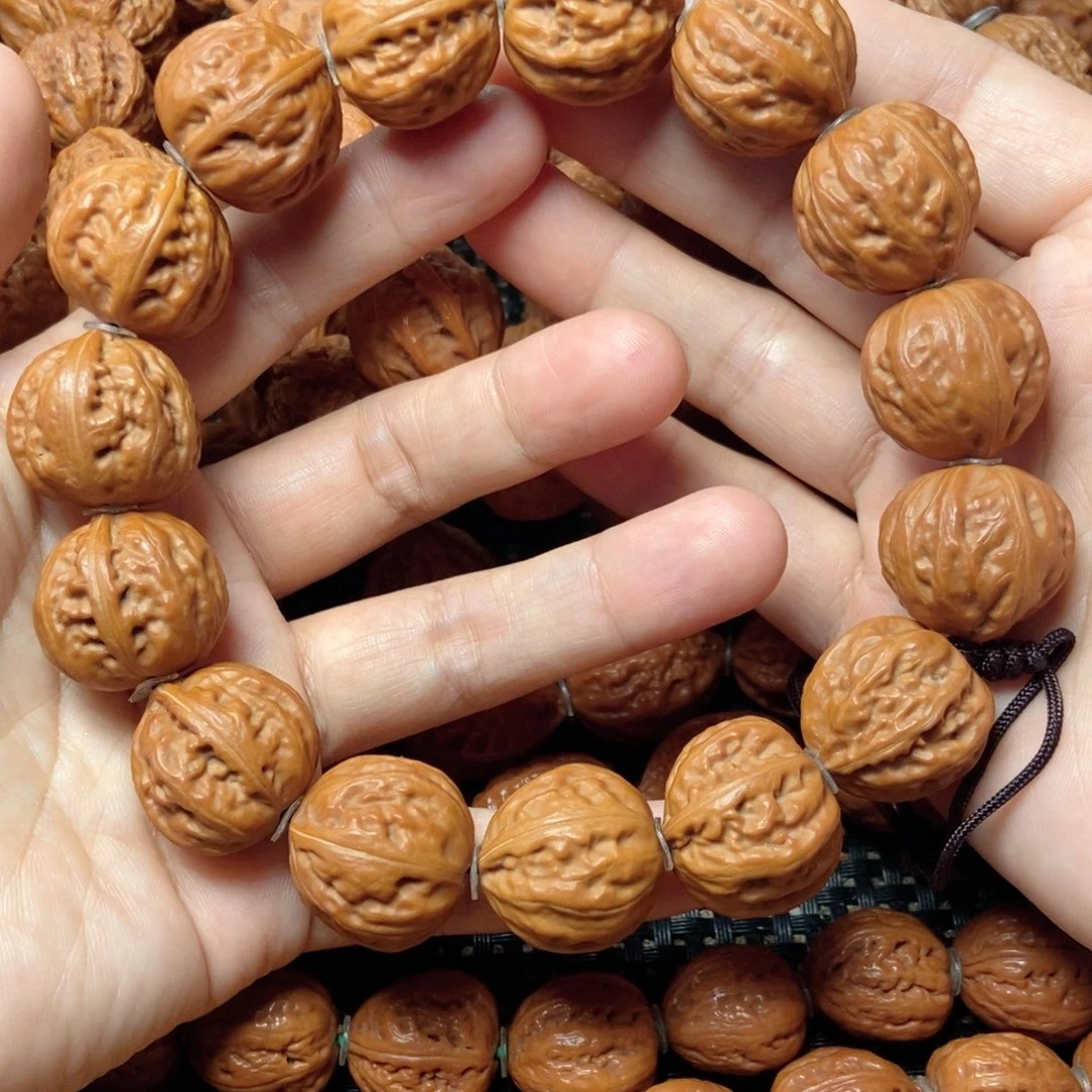 桃核手串磨盘手串