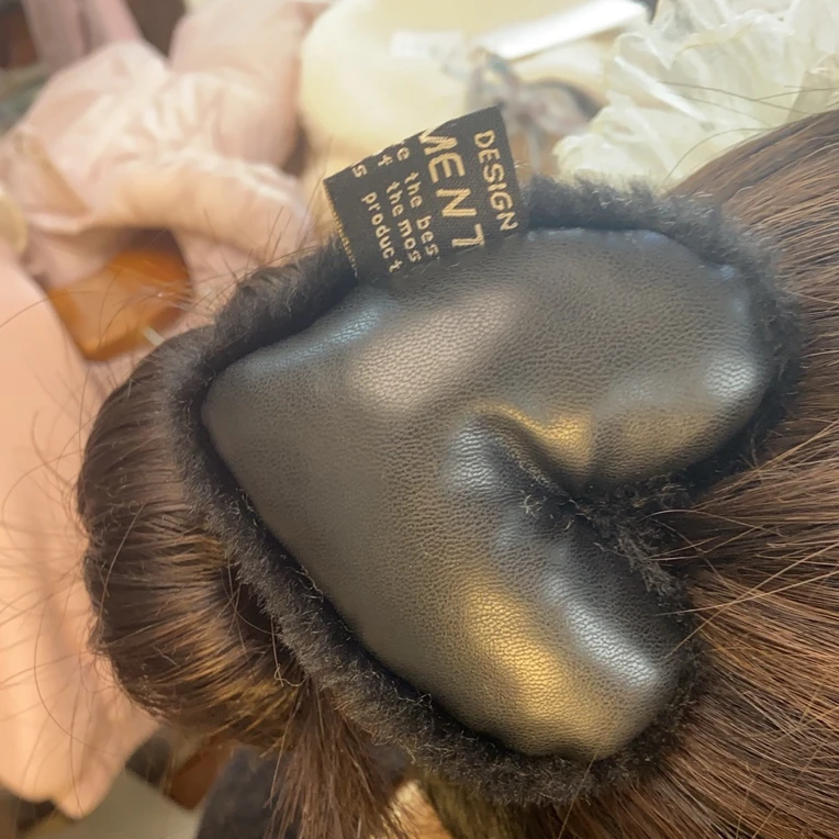 爱心皮筋帽子仙女好看帽子