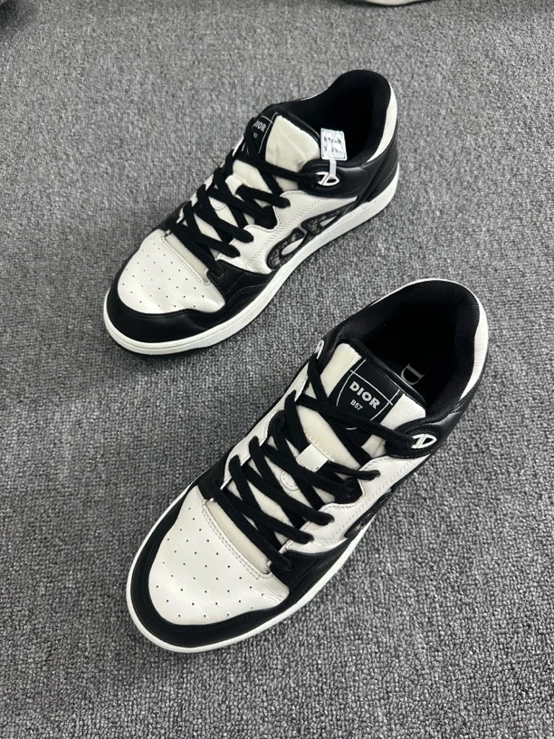 99新 DIOR/迪奥 b57 黑白CD板鞋 42.5