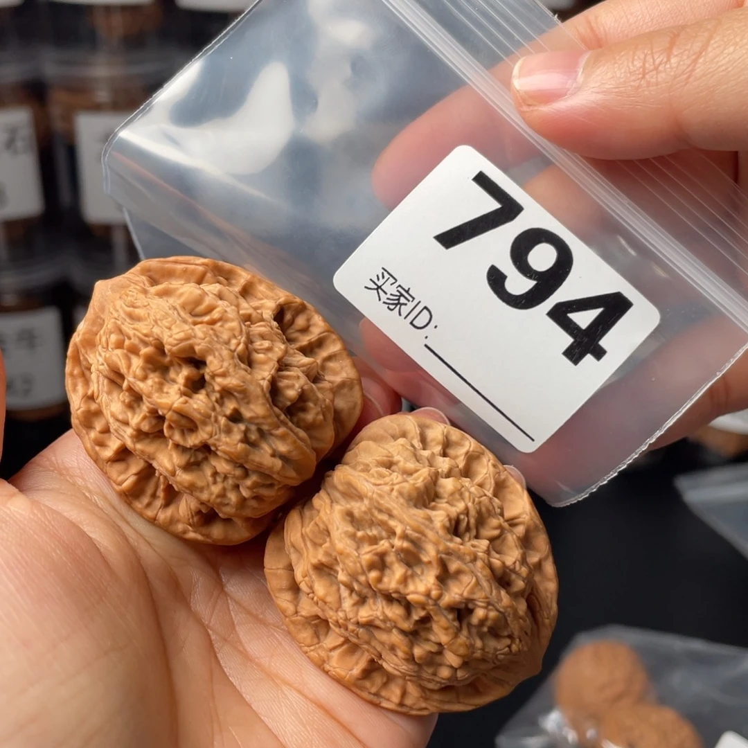 把件文玩核桃全品40虎头