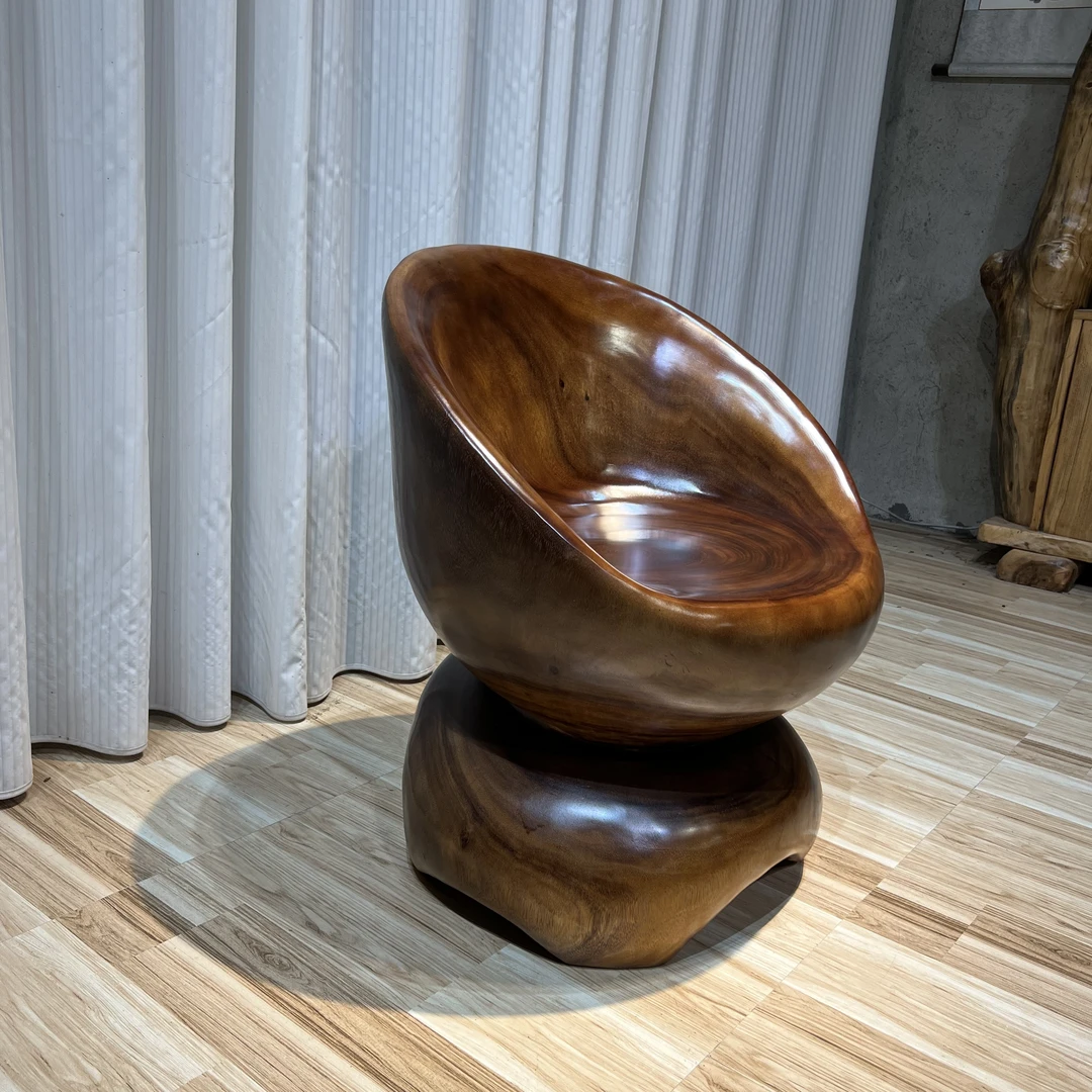 胡桃木整体实木椅子长87，宽55，座高41，总高87