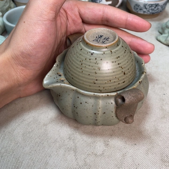 壶老段烧陶瓷茶器
