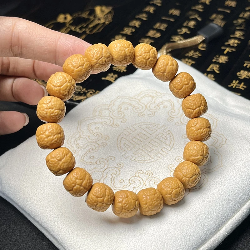 七兄弟猴头精选-饕餮-猴头手串-全品无暇-上色快