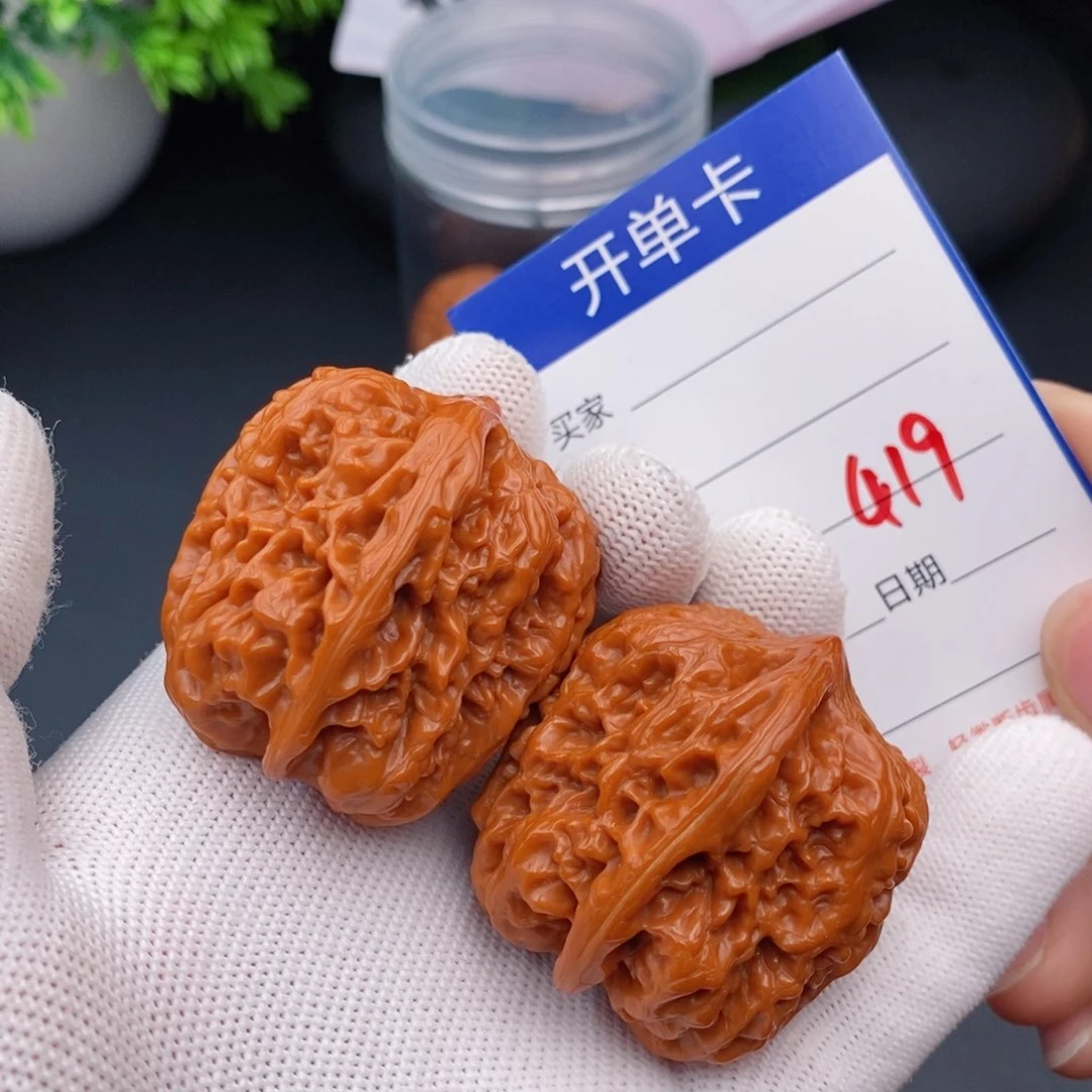 文玩核桃把件38将军419