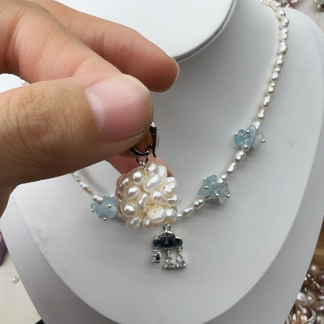 颈饰淡水珍珠未镶嵌