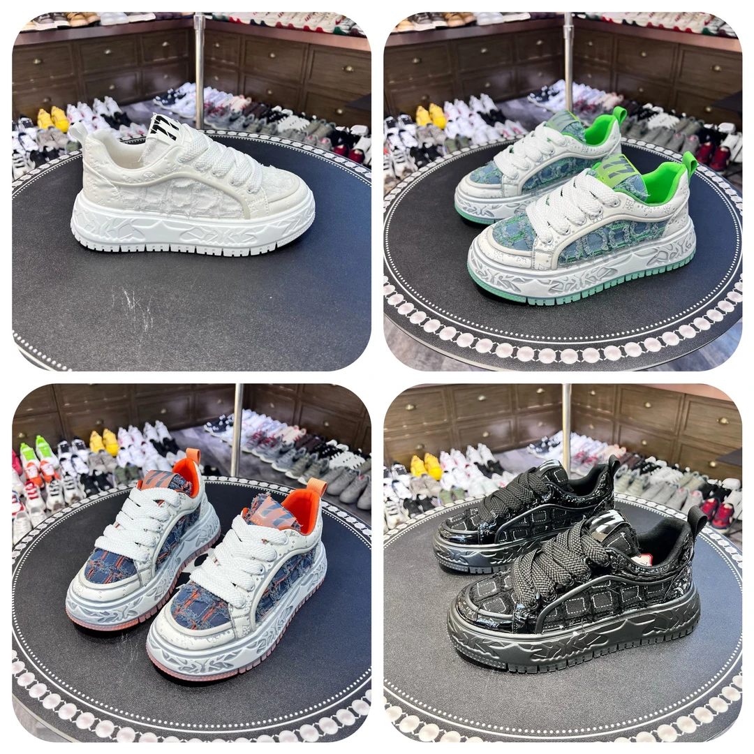 夏季新款舒适透气低帮厚底增高板鞋百搭韩版运动时尚休闲男鞋