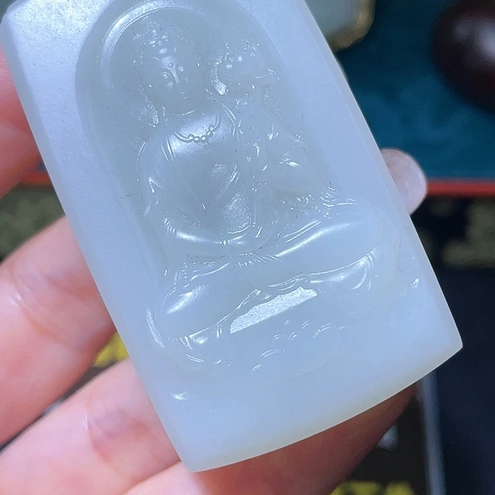 和田玉未镶嵌颈饰X7