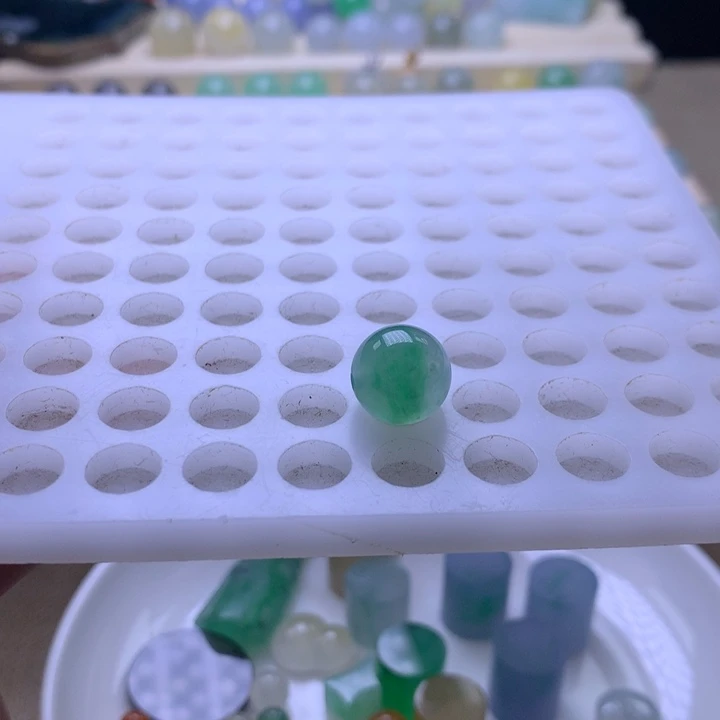 未镶嵌手链翡翠12.3翡翠圆珠