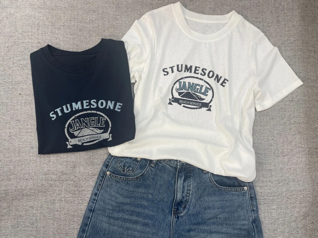 0605-11   女款百搭气质设计感短袖  DY   6593