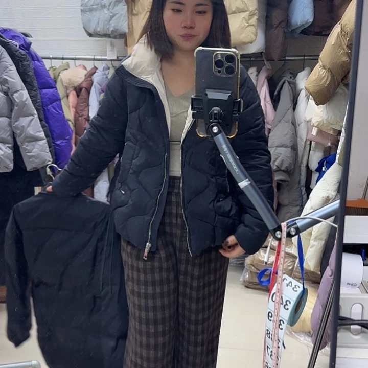女外套黑色短款外套