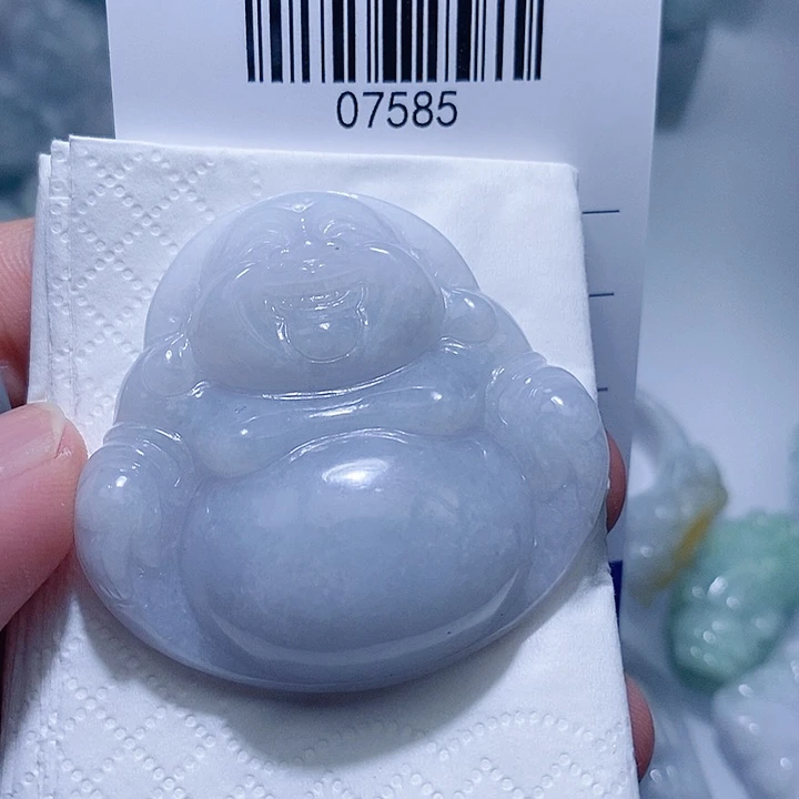 翡翠未镶嵌颈饰天光墟翡翠市场现金代购