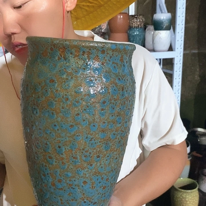 紫砂花盆口19高333福利