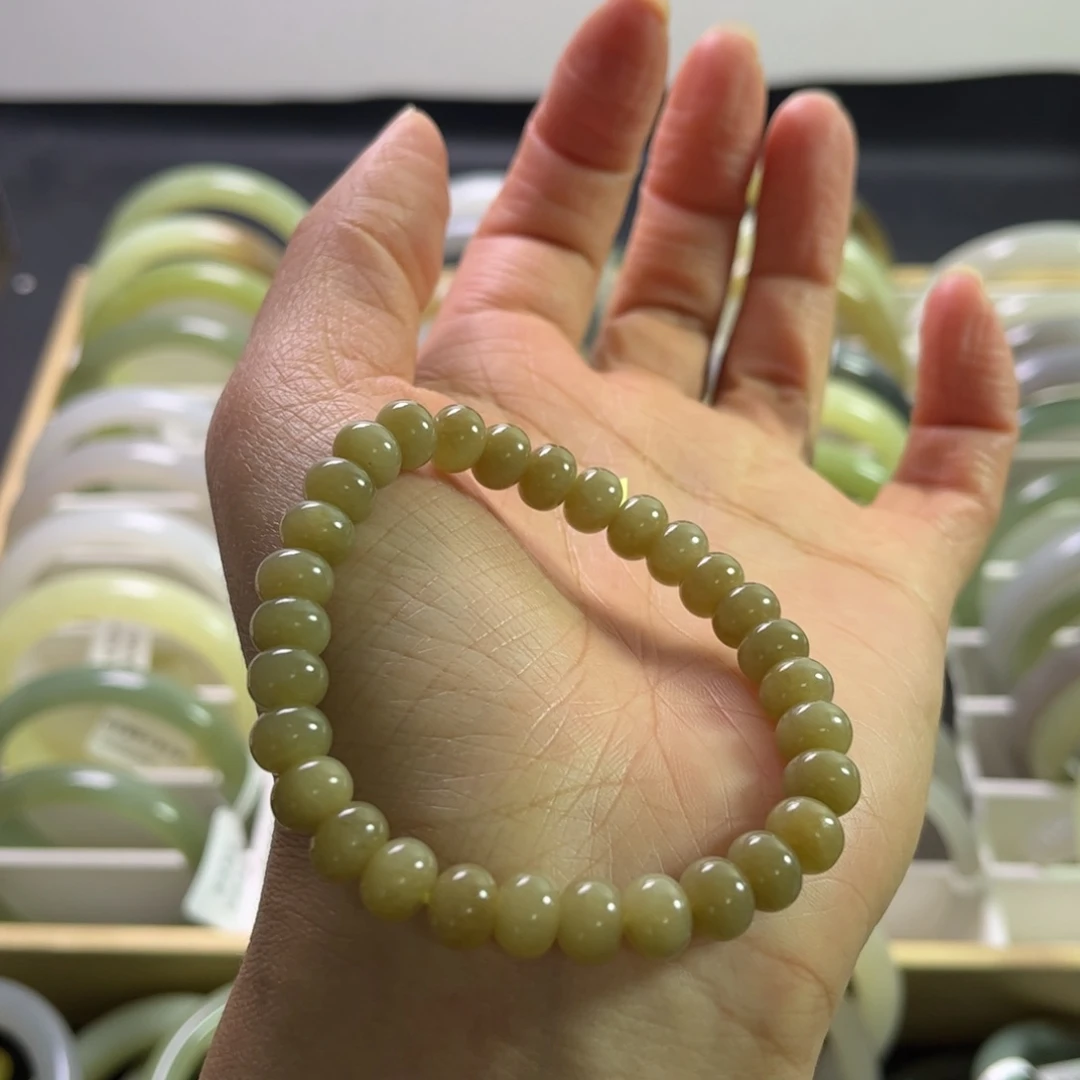 和田玉手链未镶嵌