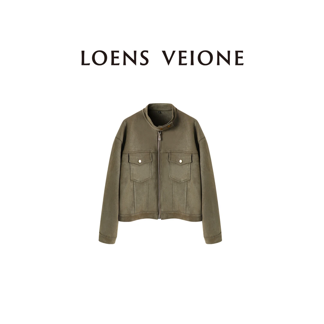 LOENS VEIONE/罗拉 秋季新款复古气质外套25CJDB0179N