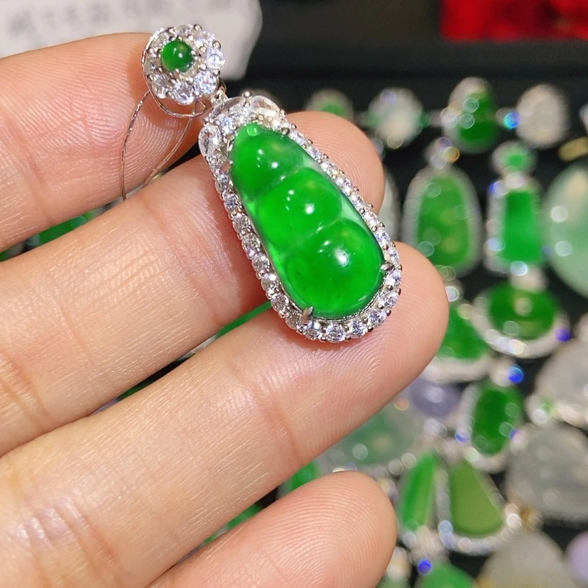 【闪购商品】翡翠未镶嵌颈饰天然翡翠