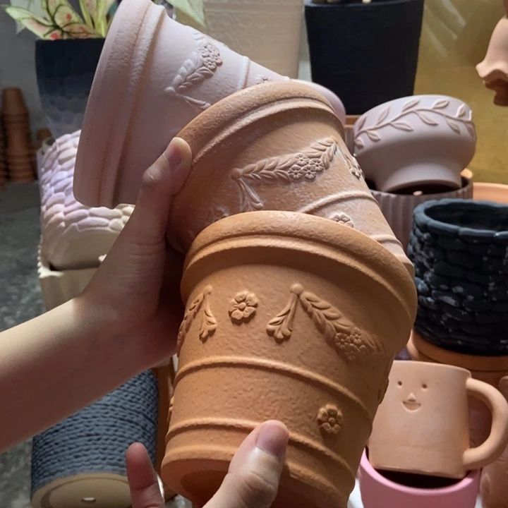13×12 麦穗盆  混合3个装