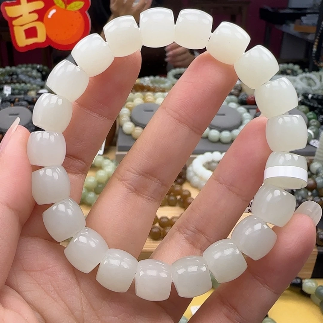 和田玉手链未镶嵌