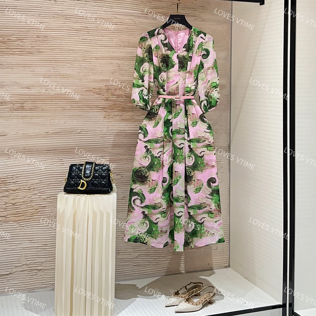 【大薇】夏季时尚设计师法式轻奢小众高级感显瘦连衣裙CO-231