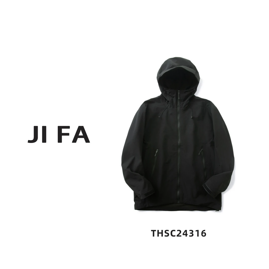 【即发】‘出口加拿大’LT软壳情侣款弹力户外骑行全压胶连帽休闲外套