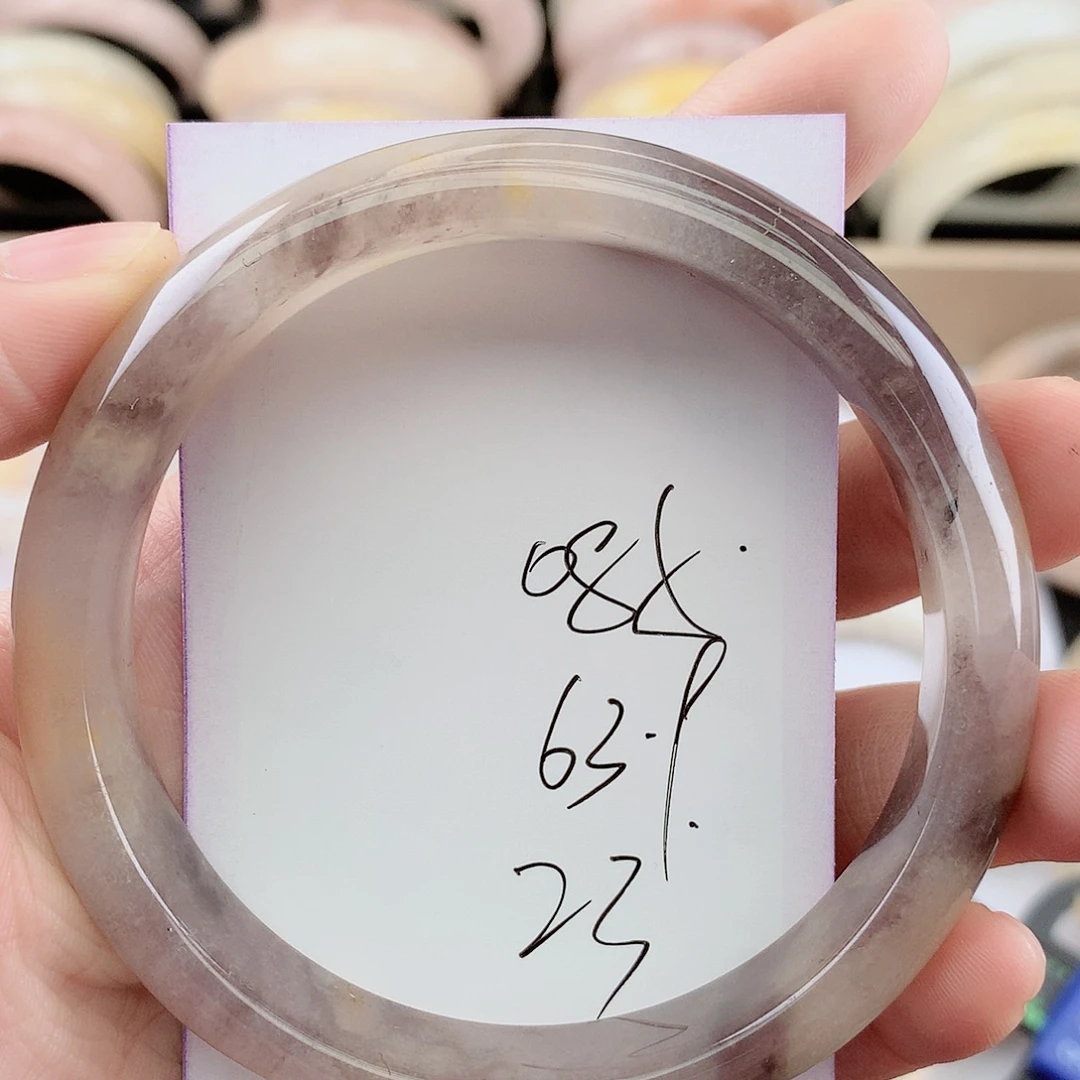 石英质玉（金丝玉）合金手镯085