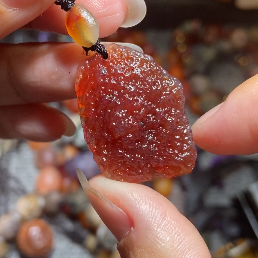 未镶嵌玛瑙/玉髓珠宝半成品