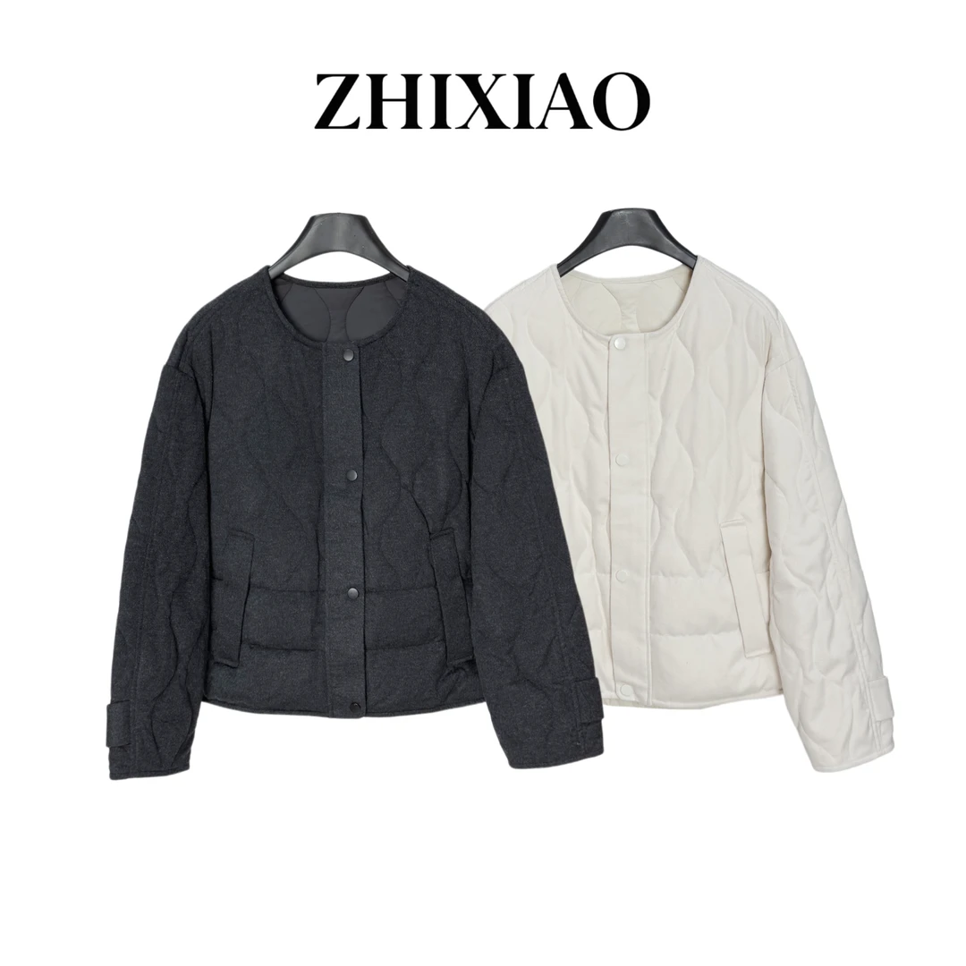 【ZHIXIAO】秋冬新款：羽绒服外套2179