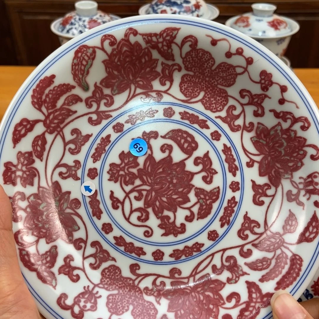 手绘现代茶具非古董