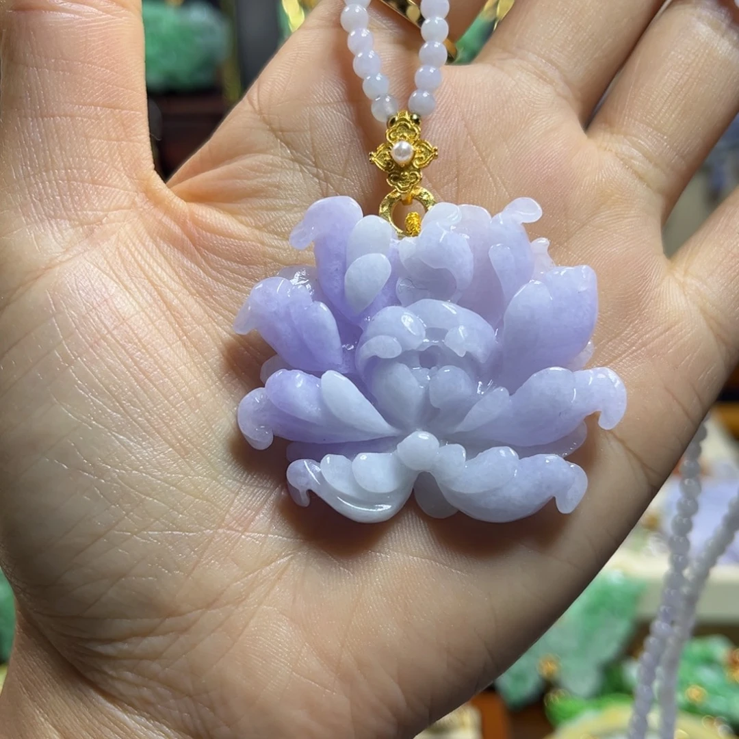 翡翠未镶嵌颈饰天然翡翠