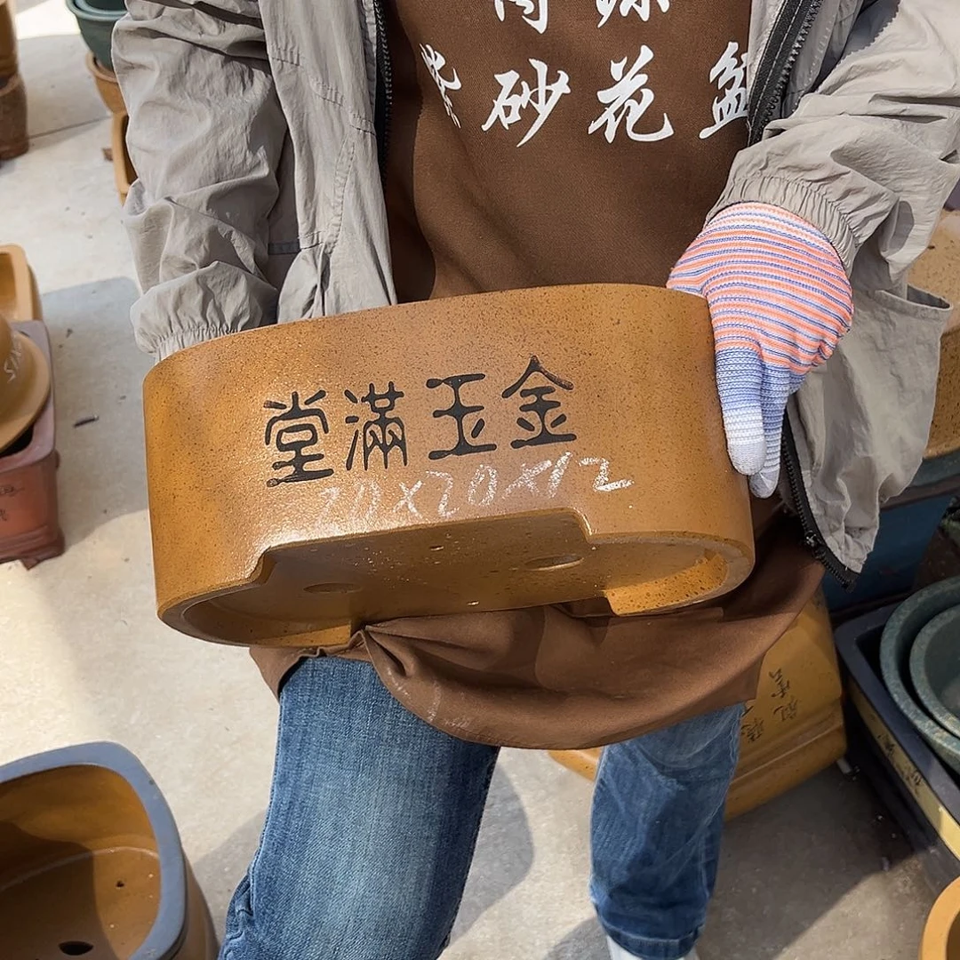 紫砂花盆盆景艺术