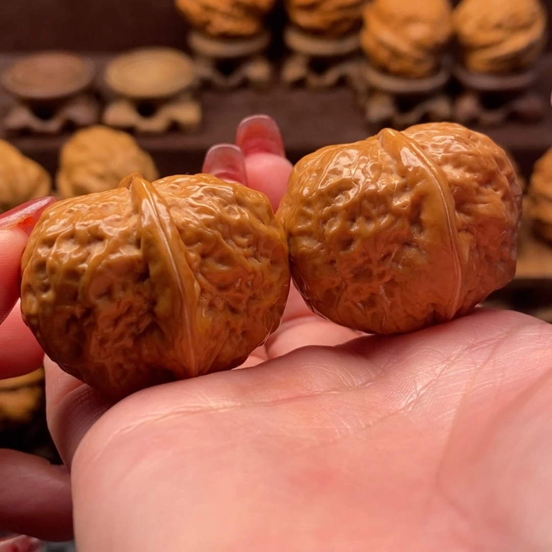 把件文玩核桃37玉枕元宝