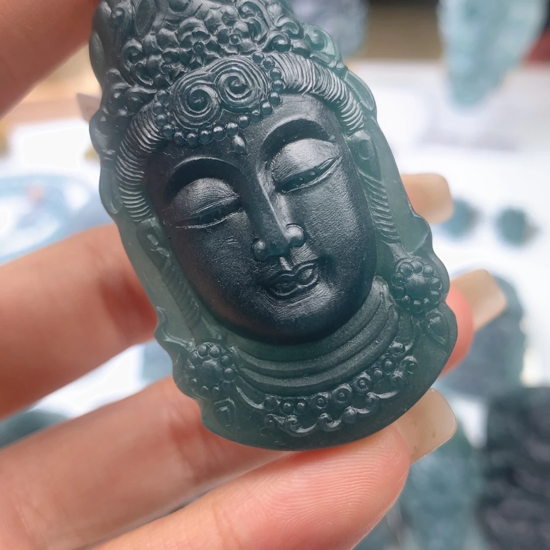定制翡翠未镶嵌毛货不退不换