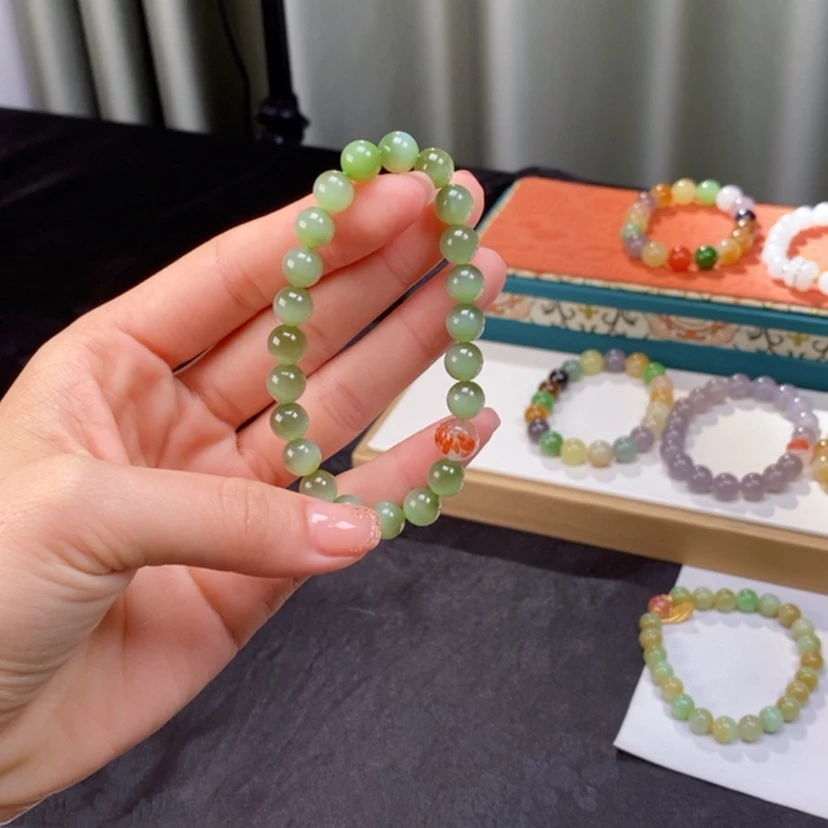 【闪购商品】未镶嵌手链和田玉（糖玉）