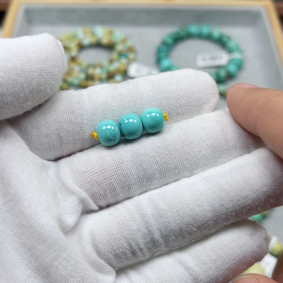 绿松石未镶嵌挂件