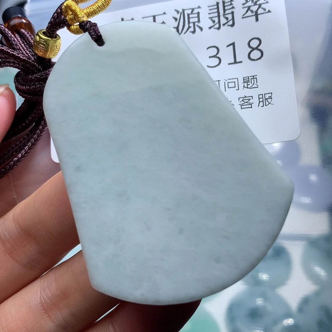 翡翠未镶嵌颈饰318