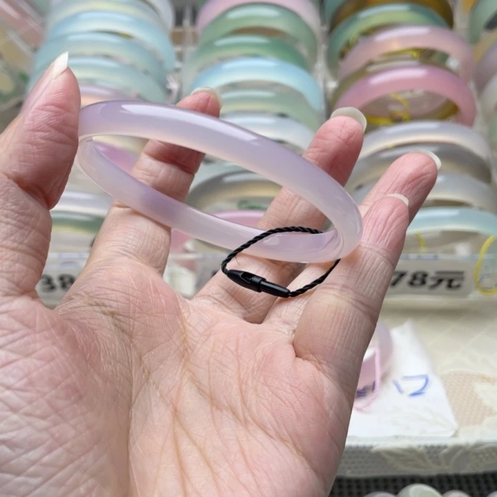 玛瑙/玉髓未镶嵌手镯59圈口