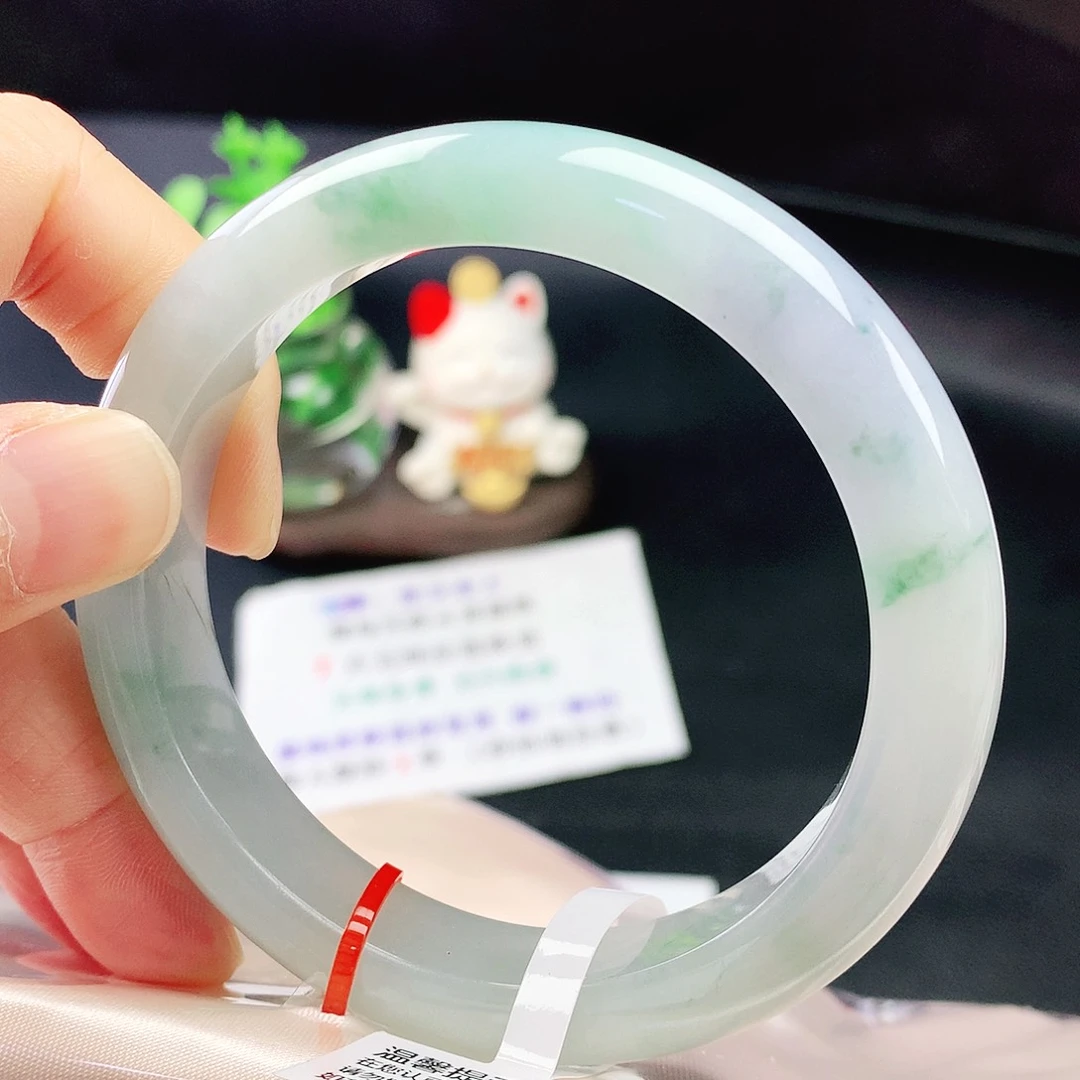 未镶嵌手镯翡翠59圈