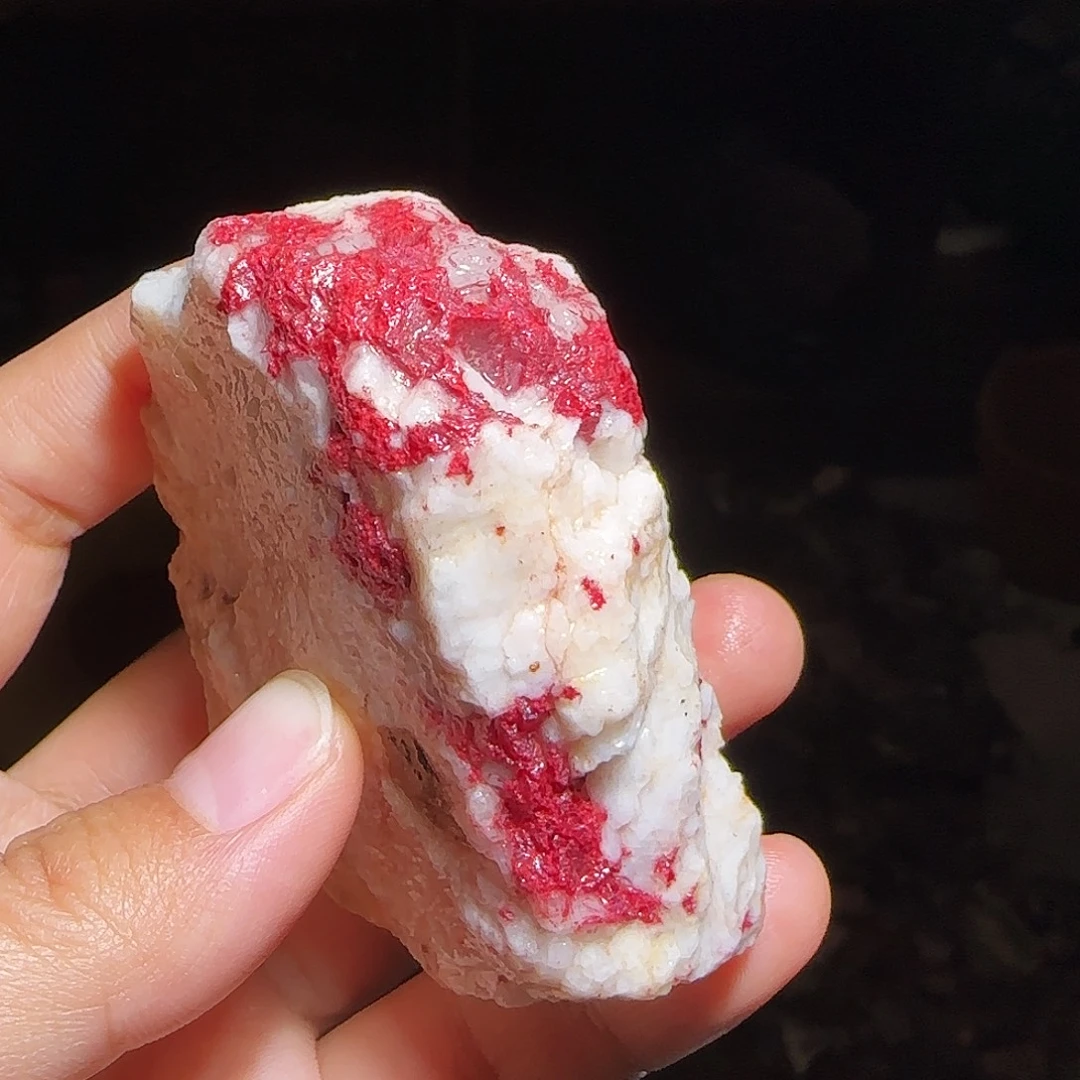天然辰砂天然朱砂毛料3