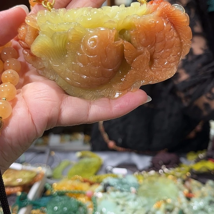 未镶嵌岫玉毛衣链