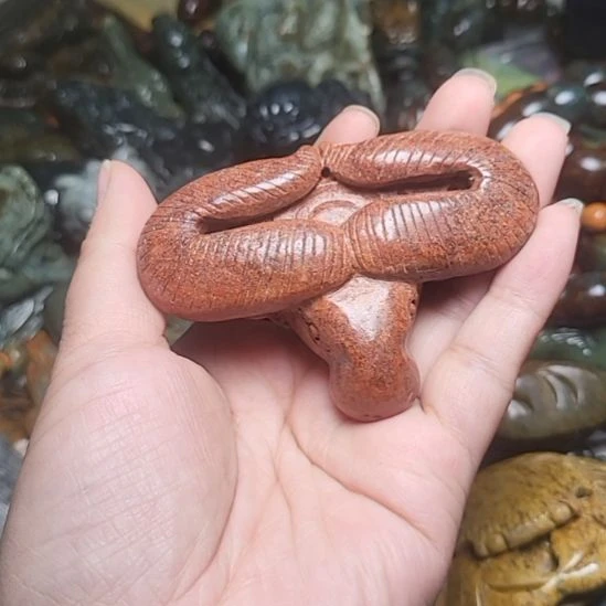 岫岩河磨玉（透闪石质玉）未镶嵌挂件