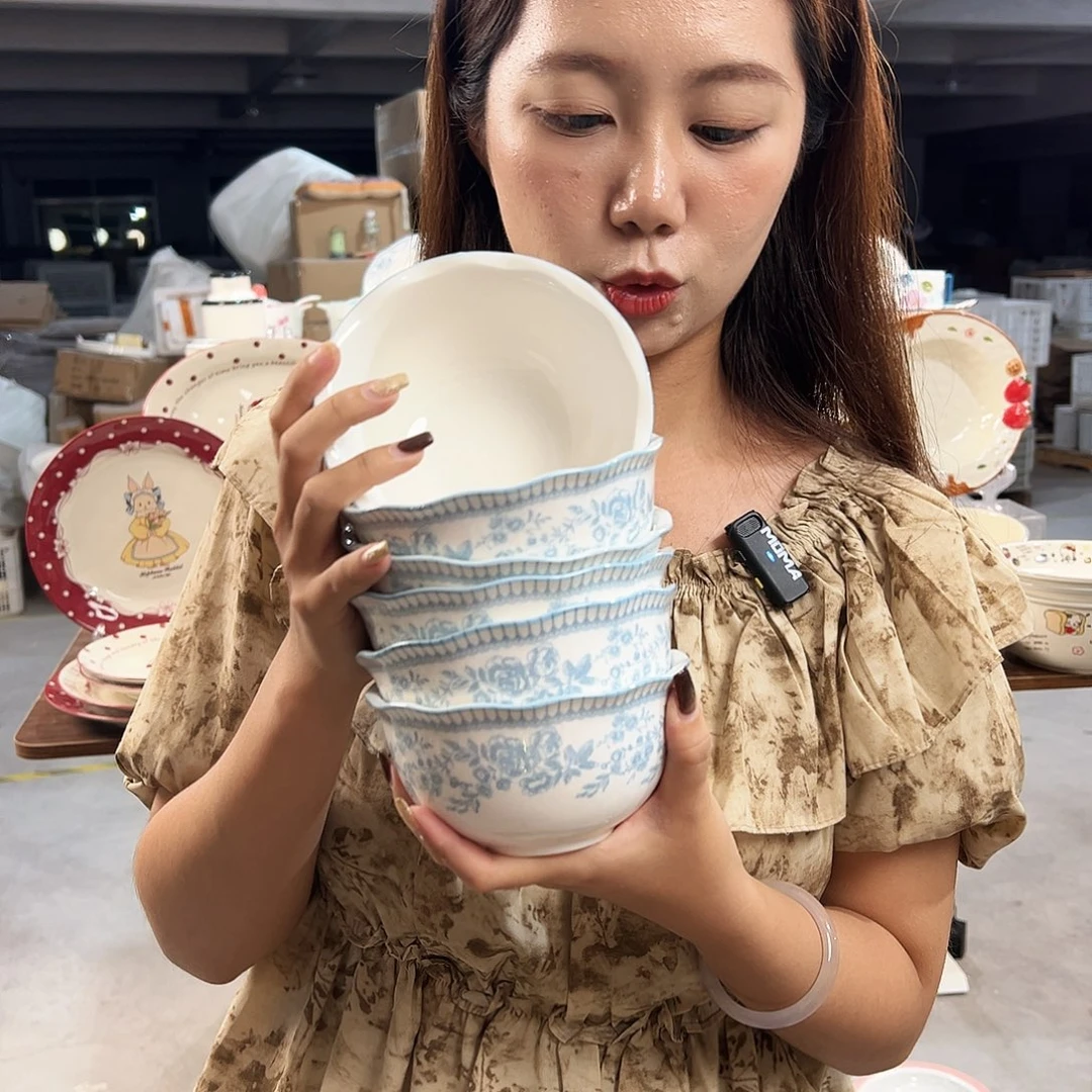 潮州陶瓷微瑕源头厂家5寸