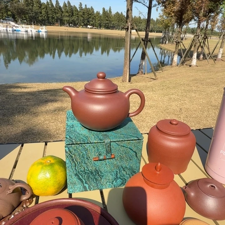 青***云紫砂茶壶大亨掇球博物馆同款全手工