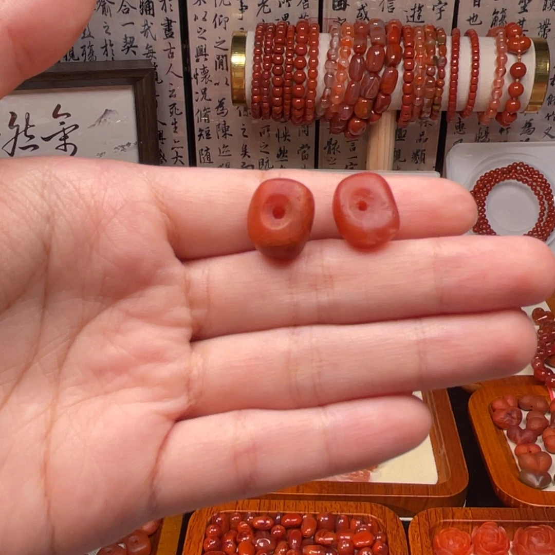 南红玛瑙未镶嵌吊坠(不含链)